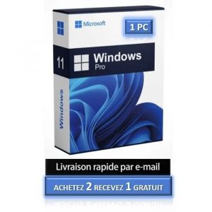 1 Pc Top Software - Logiciel - Livraison Rapide - Windows 11 Pro - Microsoft - Neuf