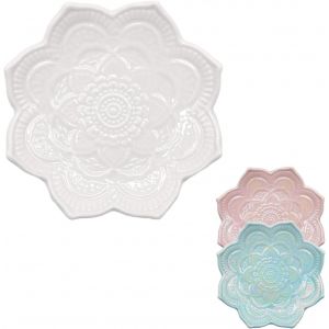 Sjzg-Plat &Agrave; Bijoux En C&eacute;ramique, Plateau &Agrave; Bijoux Feuille Plateau &Agrave; Cl&eacute;s, Porte-Assiettes Petit Anneau Bijoux Plaque Vide-Poche D&eacute;cor De Table De Chevet Pour Table D'entr&eacute;e D&eacute;cor De Chambre (Petit, B - Neuf