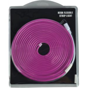 ERYI-- Bande Lumineuse Led Néon Flexible 12V, 5M 6X12Mm 120 Leds/Mètres. Couleur Violet. Coupez Tous Les 2,5 Cm. Décoration Intérieure Et Extérieure, Parfaite Pour La Maison, Les Entreprises... - Neuf