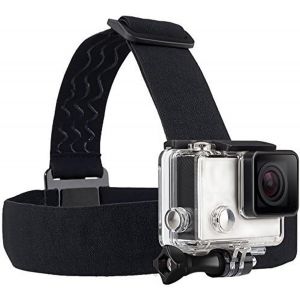 Head Band Mount Compatible With Gopro Hero 13 12 11 10 9 8 Akaso Gookam Wolfang Apexcam Jadfezy Dji Osmo Action Camera, Head Strap Front Mount Harness Head Mount Head Strap Mount-Marque Générale - Neuf
