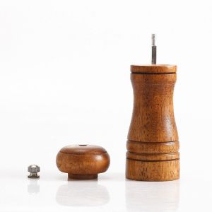 Moulin À Poivre - Bois Foncé - Mouture Precision+/Réglable - Bois De Hêtre Teinté - Garantie À Vie Sur Le Mécanisme 10,4 Pouces - Neuf
