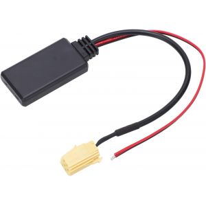 Adaptateur De C&acirc;ble Bluetooth Aux Adaptateur De Voiture Bluetooth Aux In Remplacement De C&acirc;ble Audio Pour Fiat Grande Punto Pour St&eacute;r&eacute;o Mini Iso - Neuf