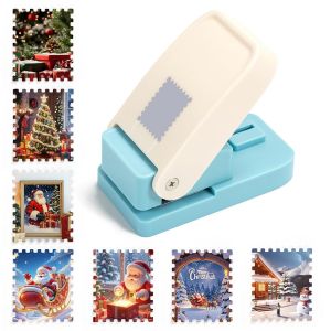 Mevronisshop-Perforatrice Rectangulaire, Perforatrice &Agrave; Tampon Rectangulaire Pour Papier, 9 X 5 Cm,Portable Pour La Cr&eacute;ation De Cartes, Le Scrapbooking Et Les Loisirs Cr&eacute;atifs (Petit Format) - Neuf