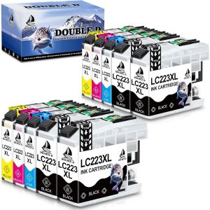 ChenQuanSarl-Lc223Xl Lot De 10 Cartouches D'Encre De Rechange Pour Imprimante Brother Lc223 Dcp-J4120Dw Dcp-J562Dw Mfc-J5320Dw Mfc-J480Dw Mfc-J5625Dw Mfc-J4420Dw Mfc-J4620Dw Mfc-J5620Dw - Neuf