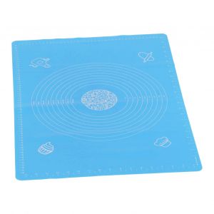HJLIAN Tapis de cuisson en silicone 17,7 x 25,6 pouces, tapis a patisserie menager avec echelle pour la cuisine a domicile, bleu - Neuf