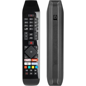 LETNERNY-Télécommande Rc43140P Compatible Avec Hitachi Tv 24He2000 24He2001 32He2000 32He2100 49He4000 49 6500 55 6500 55Hl8000 55Hl9000G Remplacement Contrôleur Avec Netflix You. Tubes Primevideo Bo - Neuf
