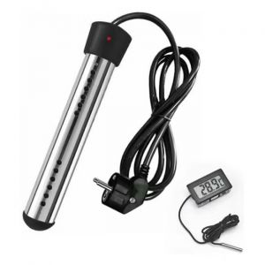 3000W Chauffe-Eau Électrique à l'Immersion de la Tension, de l'Eau de Piscine, Chauffe-eau, Portable Chauffe-Eau, Adapté pour les Bassins, Seaux - Neuf