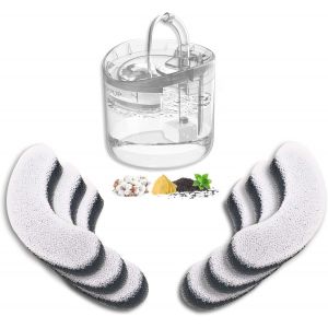 Filtre En Coton Pour Distributeur D'eau Pour Chat (8 Pièces) - Neuf
