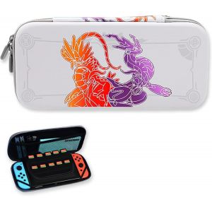 Eryi-Coque Compatible Avec Switch Et Switch Oled Coque De Transport Rigide Avec Rangement Pour 10 Jeux Console Et Accessoires - Neuf