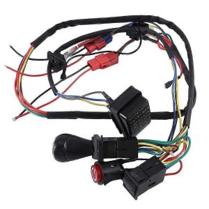 Children Electric Car DIY Modified Wires and Switch Kit for 4WD Ride On Toys - Neuf