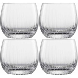 Schott Glas Fortune 122325 Lot De 4 Verres À Whisky En Verre De Haute Qualité Hauteur 8,5 Cm Diamètre 9,5 Cm Volume 400 Ml - Neuf