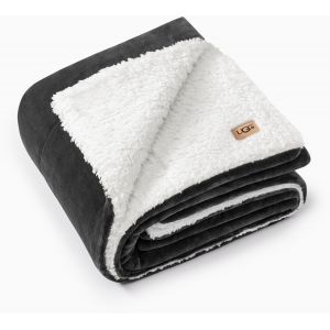 Ulteronixshop-Nita 35988 Nita Couverture Chaude R&eacute;versible Grosse Couverture D&eacute;corative De Chambre En Polaire Hypoallerg&eacute;nique, Confortable, Lavable En Machine, Pour Canap&eacute; Et Lit, 127 X 178 Cm, Gris - Neuf