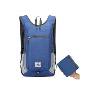 Sac &Agrave; Dos Pliable Pour Voyage Et Randonn&eacute;e - Bleu Roi - Neuf