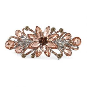 Fleur Bijoux De Luxe Design Épingle À Cheveux Strass Épingle À Cheveux (Champagne) - Neuf