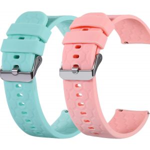 Kalanka-Bracelet De Rechange En Silicone 22 Mm Compatible Avec Umidigi Uwatch 2/Uwatch 2s/Uwatch 3s/Urun/Urun S/Uwatch 5 - Neuf