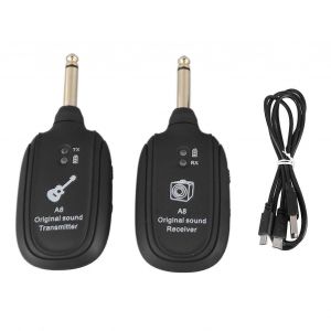 Système de guitare sans fil Sonorisation précise Système audio pour guitare électrique Ensemble émetteur et récepteur sans fil - Neuf