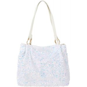 SJZG-Sac De Shopping &Agrave; Paillettes - Sac &Agrave; Bandouli&egrave;re Brillant - Sac &Agrave; Bandouli&egrave;re Pour Universit&eacute;, F&ecirc;te, Vie Quotidienne - Neuf