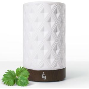 Diffuseur D'huiles Essentielles Pour Huiles Essentielles,Diffuseur En C&eacute;ramique 100 Ml Blanche7 Veilleuses Et Fonction D'arr&ecirc;t Automatique Bureau &Agrave; Domicile - Neuf