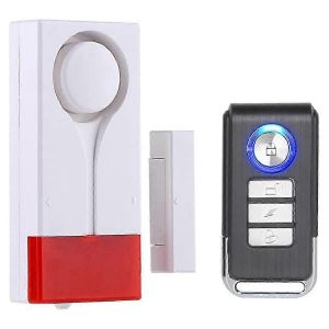 Porte,fenêtre,alarme ouverte,télécommande sans fil,capteur magnétique,carillon,antivol,sécurité domestique,protection de bricolage - Neuf