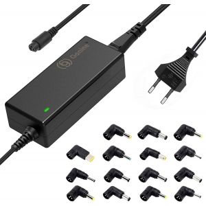 90W Laptop Charger for HP Toshiba IBM Lenovo Acer ASUS Samsung Sony Fujitsu Gateway Notebook Ultrabook Chromebook DC Output 15V 16V 18.5V 19V 19.5V 20V Adapter - Neuf