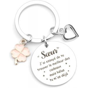 KAL-Cadeau Soeur,Cadeau Pour Ma Soeur,Porte Cle Soeur,Cadeau Pour Sa Soeur,Cadeau Soeur Original,Idee Cadeau Soeur,Cadeau Soeur Anniversaire,Cadeaux Soeur,Cadeau S?ur,Cadeau Grande Soeur,Cadeau Soeur - Neuf
