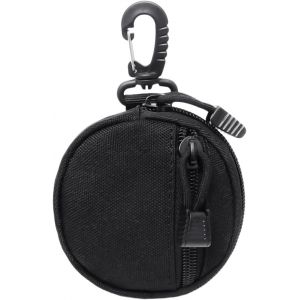 TRAHOO-Porte-Monnaie Mini Sac &agrave; Dos pour Homme et Femme - Petit Portefeuille Porte-Cl&eacute;s - Noir, 10 * 10 * 2,5 cm, Fashion - Neuf
