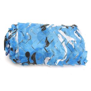 Filet De Camouflage Tactique Ext&eacute;rieur Cs, Abri Pare-Soleil Pour La Chasse Aux Feuilles De For&ecirc;t, Couverture S Bleu - Neuf