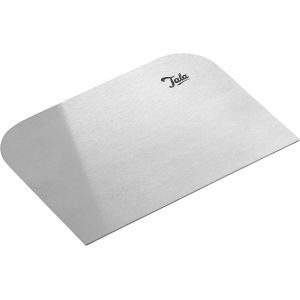 KAL-Grattoir À Glaçage Et Lisseur En Acier Inoxydable De 12 Cm, Outil D'Application Sans Couture Pour Miettes Et Crème Au Beurre, Pour Gâteaux Jusqu'À 12 Cm, Accessoire De Cuisson En Métal Durable - Neuf