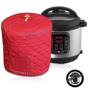 Couvercle pour autocuiseur 6/8 pintes. - Housse anti-poussière personnalisée avec poches pour une utilisation avec Instant Pot et les tailles compatibles RED 8 pintes. - Neuf
