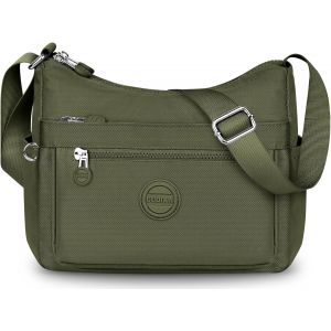 RFCBC-Sac Bandoulière Femme Impermeable Nylon Sac a Main Femmes avec Bandoulieres Réglable Loisir Léger Sacoche Sport Bandoulière Multipoches Sac Besace Messenger Bag pour Voyage École Sports Achats - Neuf