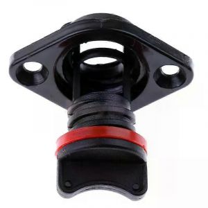 1pcs Standard 125mm Nylon Marine Bateau Kayak Bouchon De Vidange Coque Tableau Arri&egrave;re Bonde Remplacement - Neuf