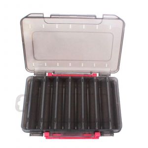 Bo&icirc;te De Rangement Pour Materiel De Peche, Compartiments Multiples, Bo&icirc;tier Visible, Double Face, Conteneur Pour Appats Et Hame&ccedil;ons - Neuf