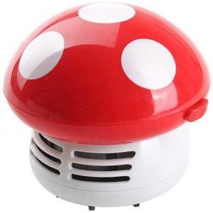 Mini aspirateur de bureau mignon,forme de champignon nouvel aspirateur de bureau d'angle portable mini mignon - Neuf