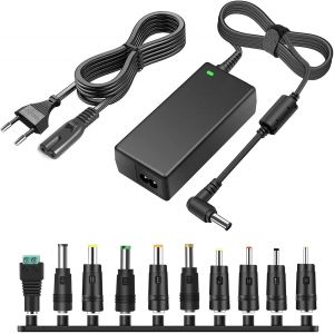 acdsgd-24V 2,5A AC DC Adaptateur 60 W LED Strip Light 3D Drucker LCD Moniteur mit 5,5 x 2,5 mm und 11 pcs DC Connector kompatibel mit 24 V 0-2500 mA Ger&auml;ten - Neuf