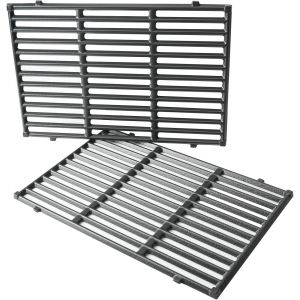 Ulteronixshop-2 Pi&egrave;ces Grille de Cuisson en Fonte pour Barbecue &agrave; Gaz Weber Spirit S&eacute;rie 300 (Mod&egrave;le Avant 2025) et Spirit S&eacute;rie 400 (Mod&egrave;le apr&egrave;s 2025) - Accessoire pour Weber Gaz - Neuf
