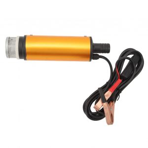 XYONG Pompe de transfert d'eau diesel 12 L, debit 2 m, 8500R, pompe a eau electrique submersible en acier inoxydable avec filtre 12 V - Neuf