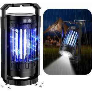 Piège À Mouches Électrique, Puissant Tueur D'insectes, Piège À Moustiques Électrique, Piège À Mouches Uv Portable, Répulsif De Moustiques, Lampe Anti-Moustiques Usb Muette - Neuf