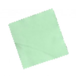 100 Pcs 6x8 Cm Chiffon De Nettoyage De Lunettes Double-Face Velours Or Argent Bijoux Chiffon De Nettoyage - Neuf
