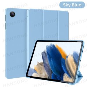 Étui En Cuir Intelligent Pour Tablette Samsung Galaxy Tab,Pour A7 Lite 8.7 A7 10.4 A8 10.5 2019 2022 S6 Lite 10.4 S7 S8 S9 11,Funda-Tab A7 10.4in-Sky Blue - Neuf