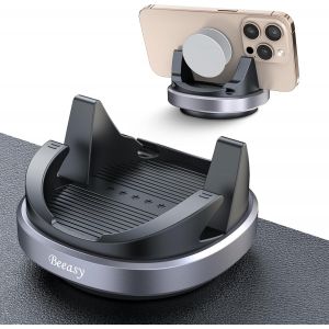 Support Telephone Voiture, Porte T&eacute;l&eacute;phone Voiture Tableau de Bord Silicone [Rotation &agrave; 360 &deg;] [Op&eacute;ration &agrave; Une Main], Car Phone Holder pour Smartphones,FC03 - Neuf