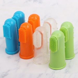 Lot De 8 Brosses À Dents En Silicone Souple Pour Chiens Et Chats ¿ Soins Dentaires Doux Pour Des Dents Et Des Gencives Saines - Neuf