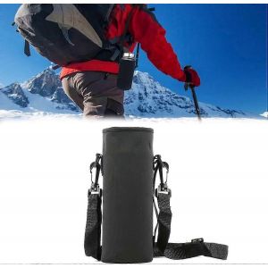 Sac &agrave; dos de randonn&eacute;e Bouteille d'eau Sac &agrave; bandouli&egrave;re - Noir - Neuf