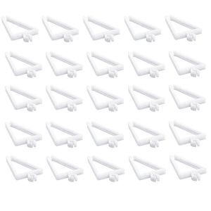 Lot de 200 clips pour guirlandes lumineuses de No&euml;l,pour goutti&egrave;res,panneaux de fascia - Neuf