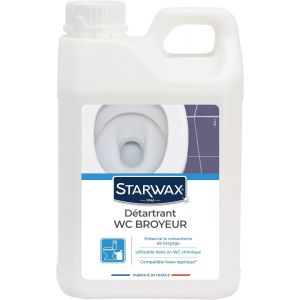 Detartrant WC Broyeurs-2L-Idéal Pour Détartrer Les WC Broyeur-Détartre Sans Altérer Le Mécanisme-Compatible avec les Fosses Septique-WC Chimique - Neuf