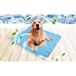 Tapis Auto-Rafra&icirc;chissant Pour Chien - Tapis Rafra&icirc;chissant Lavable Pour Animaux De Compagnie Pour Un Confort Estival, Durable Et Polyvalent, Disponible En Plusieurs Tailles - Neuf