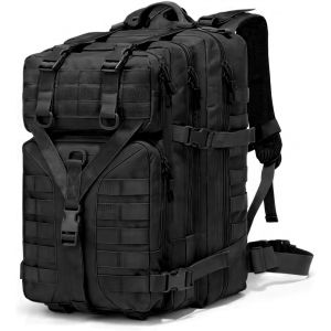 Nzqaf-Sac À Dos Tactique - Sac À Dos Militaire Tactique 45l Pour Hommes Femmes, 900d Oxford Fabric Tactical Army Bug Out Bag Rucksack Daypack, Sac Tactique Pour La Randonnée, La Pêche, Le Camping - Neuf