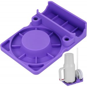 Tianyi-Égouttoir Compatible Avec Stanley Cup 30/40 Oz, Support En Silicone Pour Bouteille Stanley Cup, Paille Et Couvercle, Support De Séchage Pour Récipient De Boisson (Violet) - Neuf