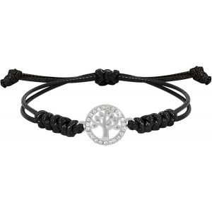 Eryi-Femmes Bracelet Arbre De Vie Fait À La Main Tressé Chaîne De Corde Réglable Bracelet Arbre De Vie Cadeaux Pour Femmes Maman - Neuf