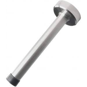 Butée De Porte Longue De 25,4 Cm En Acier Inoxydable,Résistance Anti-Collision Avec Pointe En Caoutchouc Silencieuse,Support De Loquet De Porte,Protection Murale Pour La Maison Et Le Bureau, - Neuf