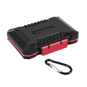 Porte-carte SD étanche Desiontal Grande Capacité SIM / SD / MSD / CF Boîtier de carte pour Canon / Nikon / Sony / Fuj - Neuf